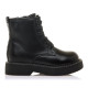 Botines Mustang storm high negros estilo militar de caña media - Querol online