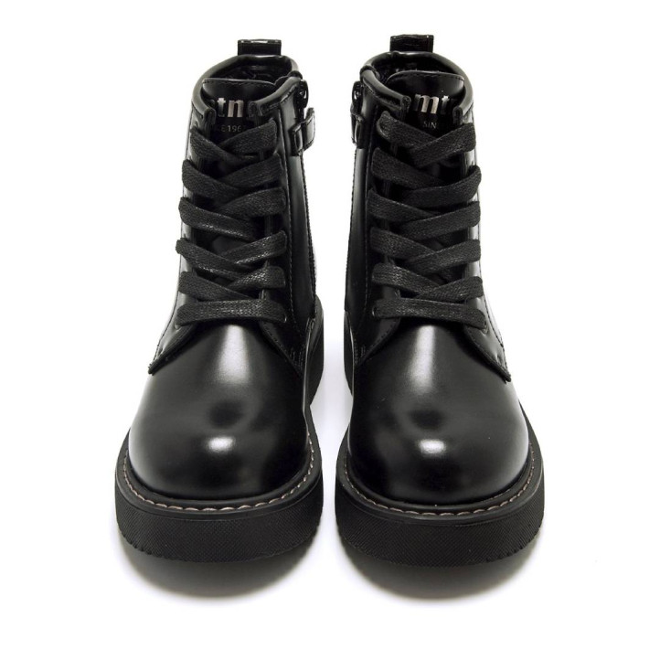 Botines Mustang storm high negros estilo militar de caña media - Querol online