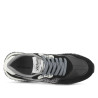 Zapatillas urban Victoria viento metal y glitter negras