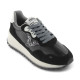 Zapatillas urban Victoria viento metal y glitter negras - Querol online