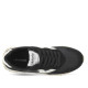 Zapatillas urban Victoria viento nylon y serraje blanca y negra - Querol online