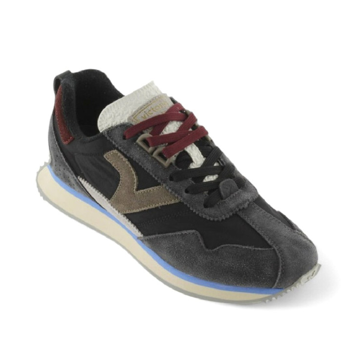 Zapatillas deportivas Victoria root washed en tonos oscuros - Querol online