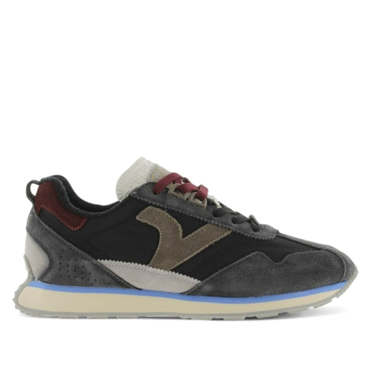 Zapatillas deportivas Victoria root washed en tonos oscuros - Querol online