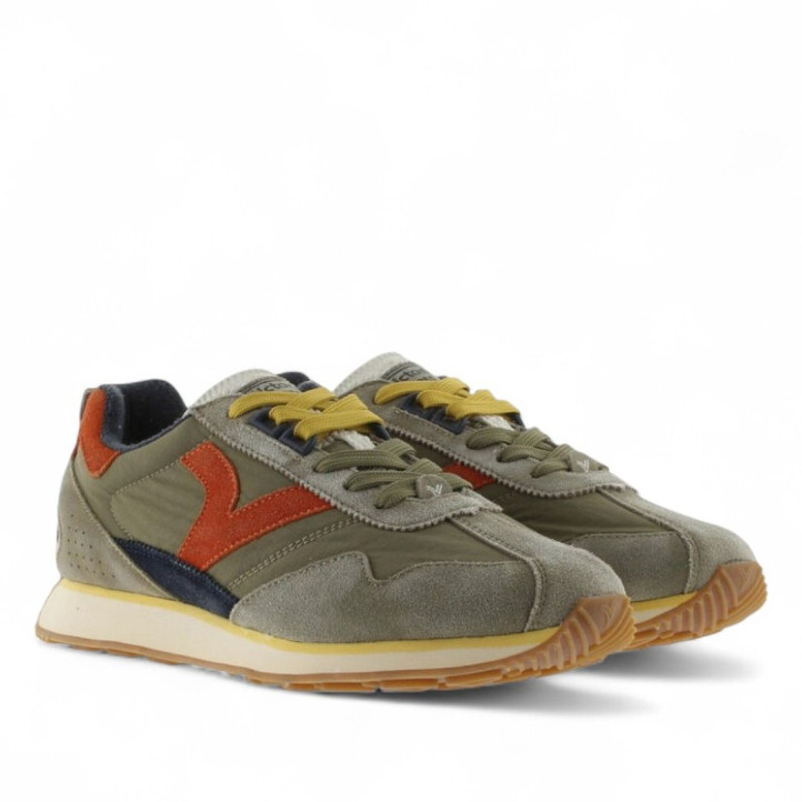 Zapatillas deportivas Victoria root washed kaki - Querol online