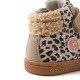 Zapatillas altas Gioseppo amiret animal print y borreguito respetuosas - Querol online