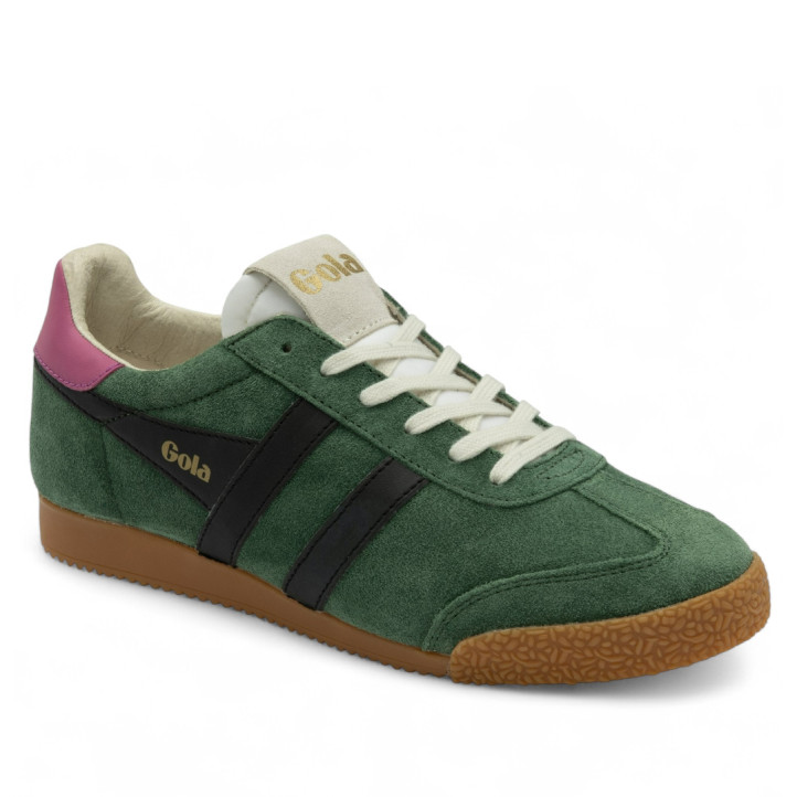 Sabatilles urban Gola elan evergreen amb black i fuchsia per a dona - Querol online