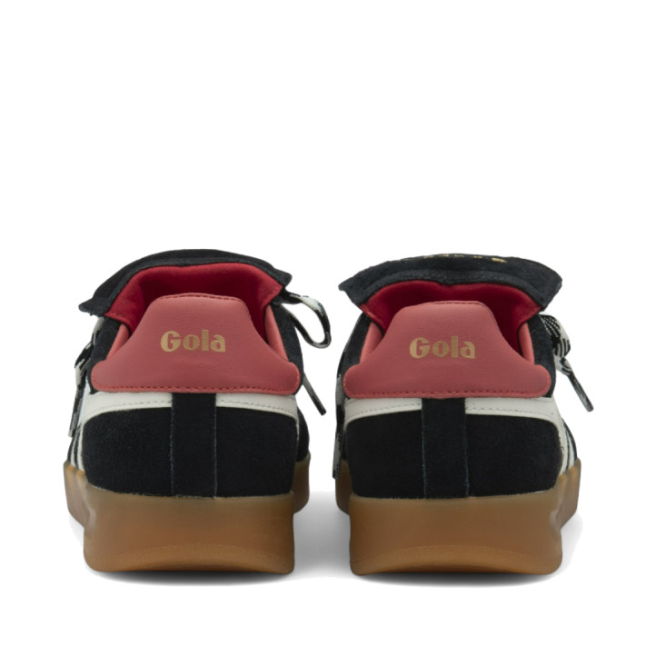 Zapatillas urban Gola stadia'86 black con off white, coral y gum para mujer - Querol online