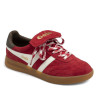 Sabatilles urban Gola stadia'86 red amb off white, dark brown i gum per a dona