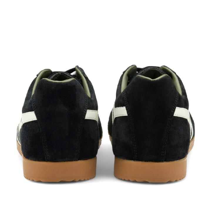 Zapatillas deportivas Gola harrier black con off white y khaki para hombre - Querol online