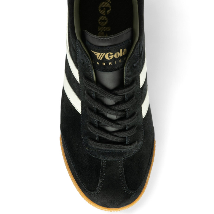 Zapatillas deportivas Gola harrier black con off white y khaki para hombre - Querol online