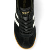 Sabatilles esportives Gola harrier black amb off white i khaki per a dona