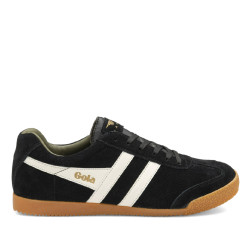 Zapatillas deportivas Gola harrier black con off white y khaki para hombre - Querol online