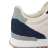 Zapatillas deportivas Silbon running relax milticolor beige con detalles azules