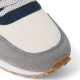 Zapatillas deportivas Silbon running relax milticolor beige con detalles azules - Querol online
