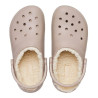 Zapatillas casa Crocs classic lined u mushroom/bone