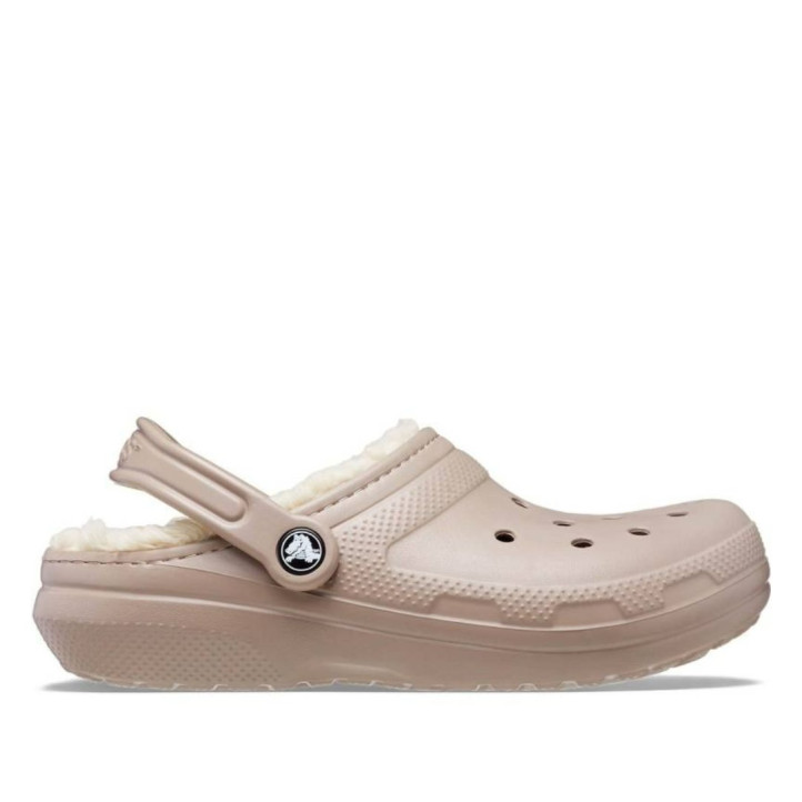 Zapatillas casa Crocs classic lined u mushroom/bone - Querol online