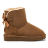 Botins Mustang sky marrons estil australianes amb llaç decoratiu