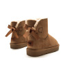 Botins Mustang sky marrons estil australianes amb llaç decoratiu
