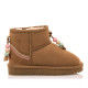 Botins Mustang sky marrons amb comptes de colors estil asutralianes - Querol online