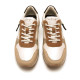 Zapatillas urban Mustang joggo classic en tonos tierra con cremallera lateral - Querol online