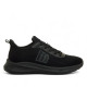 Zapatillas deportivas Mustang somo monocromaticas en negro - Querol online