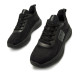 Zapatillas deportivas Mustang somo monocromaticas en negro - Querol online