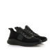 Zapatillas deportivas Mustang somo monocromaticas en negro - Querol online