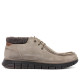 Botines Imac marrones de ante con panel textil posterior y suela en contraste - Querol online