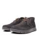 Botins Imac marrons de camussa amb repunt en blanc - Querol online