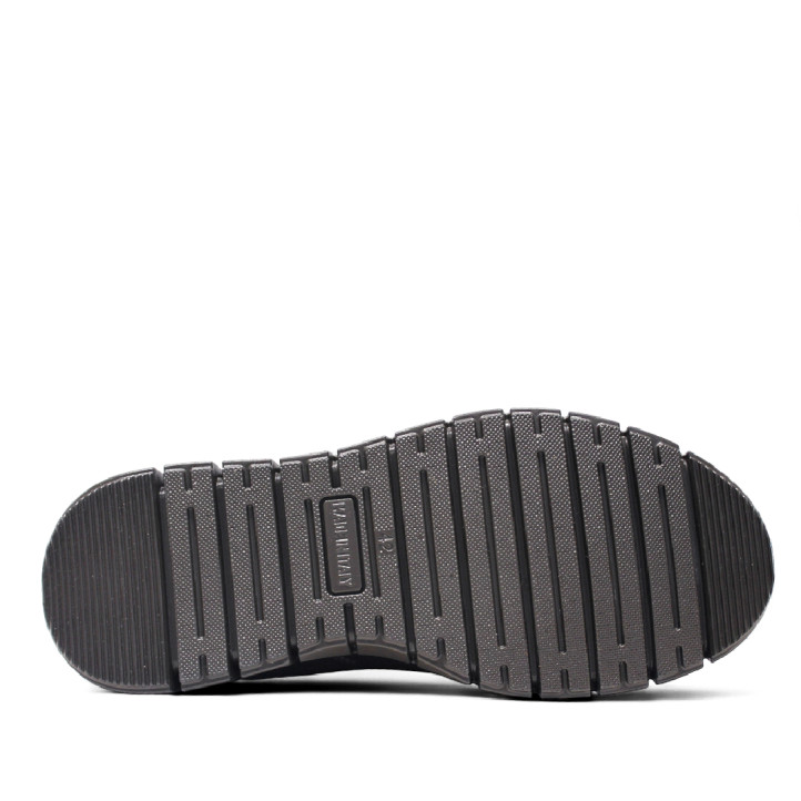 Botins Imac marrons de camussa amb repunt en blanc - Querol online