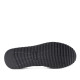 Zapatillas urban Imac negras de ante con brillantes en el empeine y cremallera lateral - Querol online