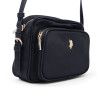 Bolso U.S. POLO ASSN. houston cross black