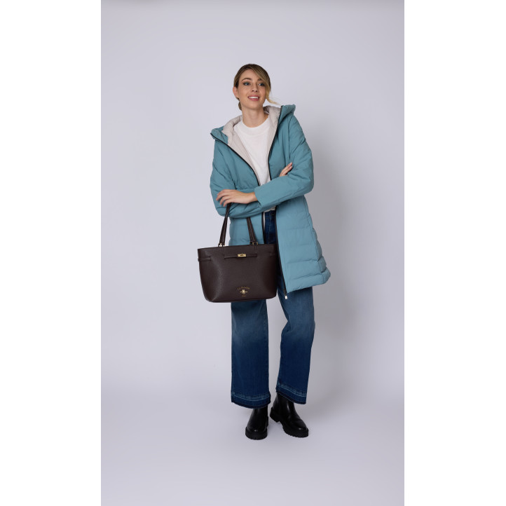 Bolso U.S. POLO ASSN. stanford dark chocolate - Querol online