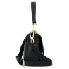 Bolso U.S. POLO ASSN. middleton flap black con herradura