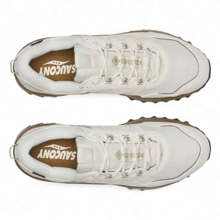 Zapatillas deportivas SAUCONY grid peak ivory/gold - Querol online