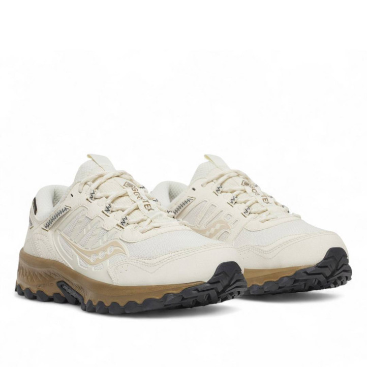 Zapatillas deportivas SAUCONY grid peak ivory/gold - Querol online