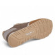 Zapatillas urban Pepe Jeans brit glitter camel con panel trasero de animal print - Querol online