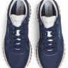 Zapatillas deportivas Pepe Jeans ari club m azul marino con panel marrón