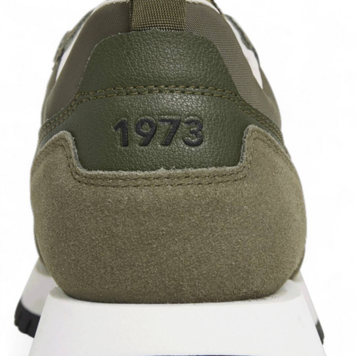 Zapatillas deportivas Pepe Jeans ari soft kaki con suela blanca - Querol online