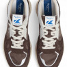 Sabatilles esportives Pepe Jeans marlon vibe marró xocolata amb panells blancs