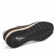 Zapatillas deportivas Pepe Jeans marlon vibe marrón chocolate con paneles blancos - Querol online