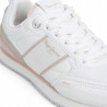 Zapatillas deporte Pepe Jeans dublin fame blancas con detalles rosas