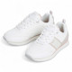 Zapatillas deporte Pepe Jeans dublin fame blancas con detalles rosas - Querol online