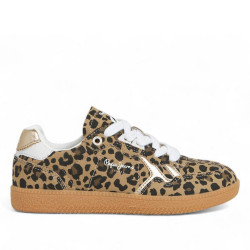Zapatillas deporte Pepe Jeans ball print animal print con suela caramelo - Querol online