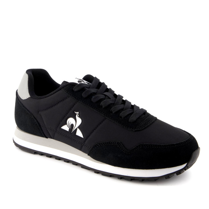 Zapatillas deportivas Le Coq Sportif astra 2 black con silver para hombre - Querol online