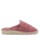 Zapatillas casa BEREVERE rosas con pelito y dibujos de corazones y estrellas - Querol online