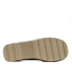 Zapatillas casa BEREVERE grises de pelito con logo entrelazado - Querol online