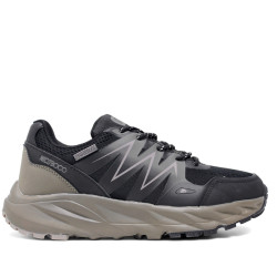 Zapatillas deportivas Nicoboco malker negras con detalles grises waterproof - Querol online