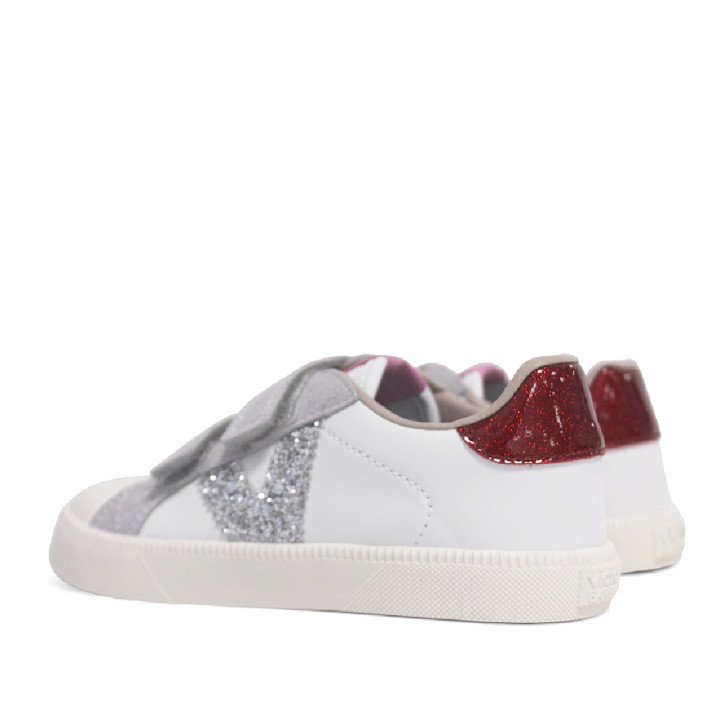 Zapatillas deporte Victoria oliver tiras efecto piel y contraste respetuosas - Querol online