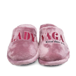 Zapatillas casa Se me ríen los pies rosas lady vaga born this way - Querol online